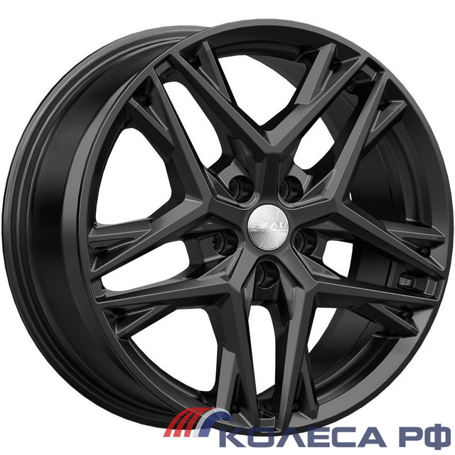 Литые диски Скад Челси 8/18 5x120 ET50 d65.1 ЧЁРНЫЙ БАРХАТ
