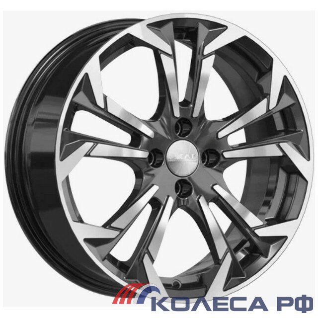 Литые диски Скад Дунай 7/17 4x100 ET43 d60.1 АЛМАЗ