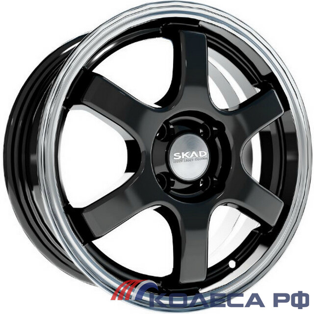Литые диски Скад Киото 6/15 5x100 ET38 d57.1 АЛМАЗАНТРАЦИТ
