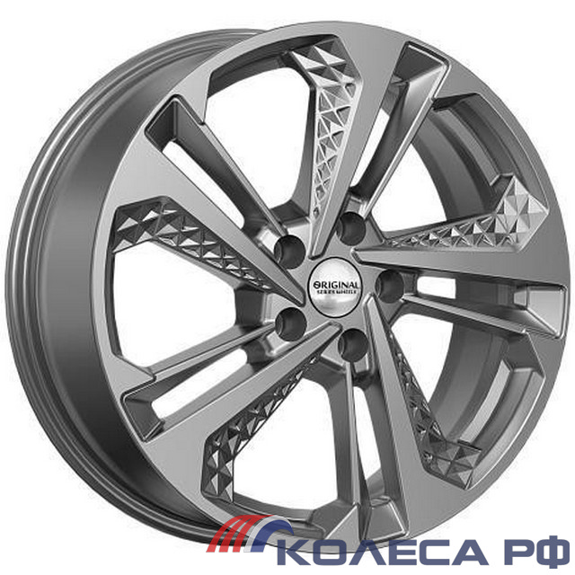 Литые диски Скад KL-1069 (FAW Bestune T55) 7/18 5x108 ET38 d60.1 ГРАФИТ