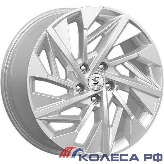 Литые диски Скад КР009 (RAV4 XA4) 7.5/18 5x114.3 ET45 d60.1 ELITE SILVER