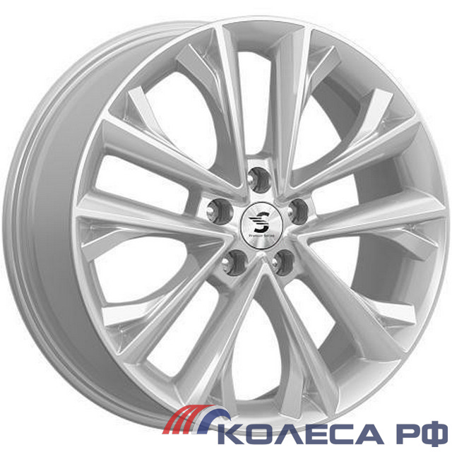 Литые диски Скад КР012 (Jetour X70 Plus/X90 Plus) 7/18 5x108 ET38 d60.1 ELITE SILVER