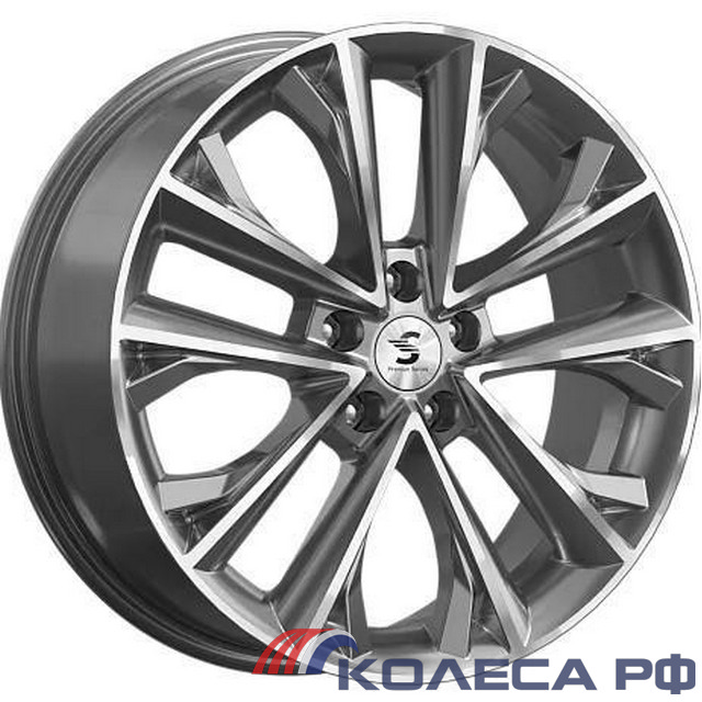 Литые диски Скад КР012 (Tiggo 7 Pro) 7/18 5x108 ET33 d60.1 DIAMOND GLOSS GRAPHITE