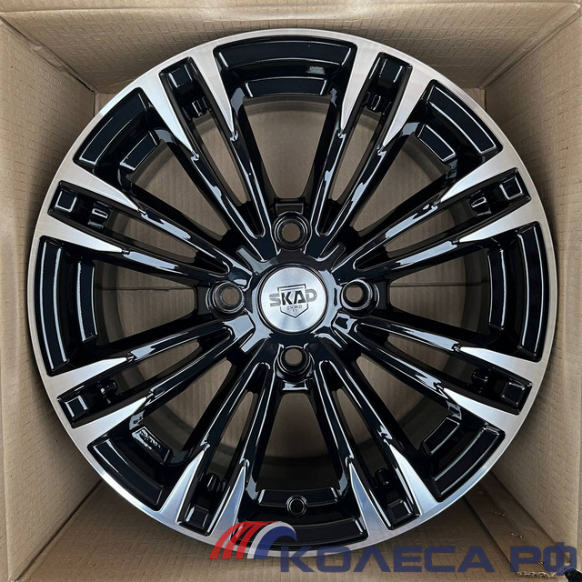 Литые диски Скад Ламар 6.5/16 4x100 ET37 d60.1 АЛМАЗ