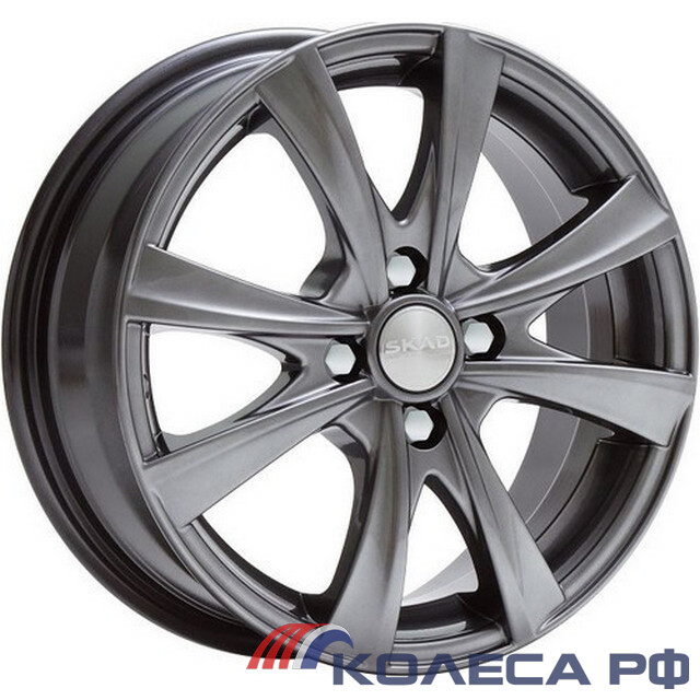 Литые диски Скад Мальта 5.5/14 4x98 ET38 d58.6 ГРАФИТ