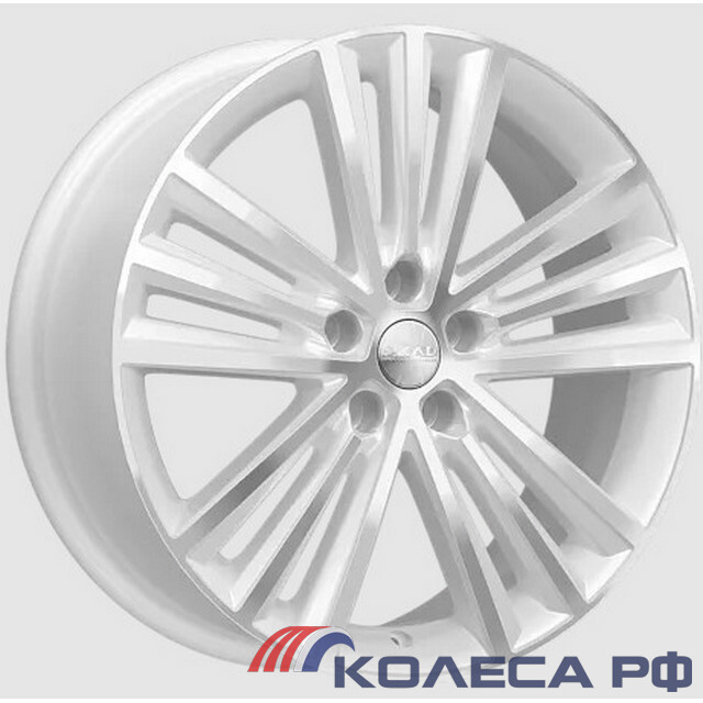 Литые диски Скад Манчестер 7.5/19 5x108 ET35 d67.1 АЛМАЗ БЕЛЫЙ