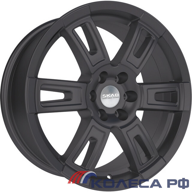 Литые диски Скад Тор 8/18 6x139.7 ET25 d106.2 ГРАФИТ