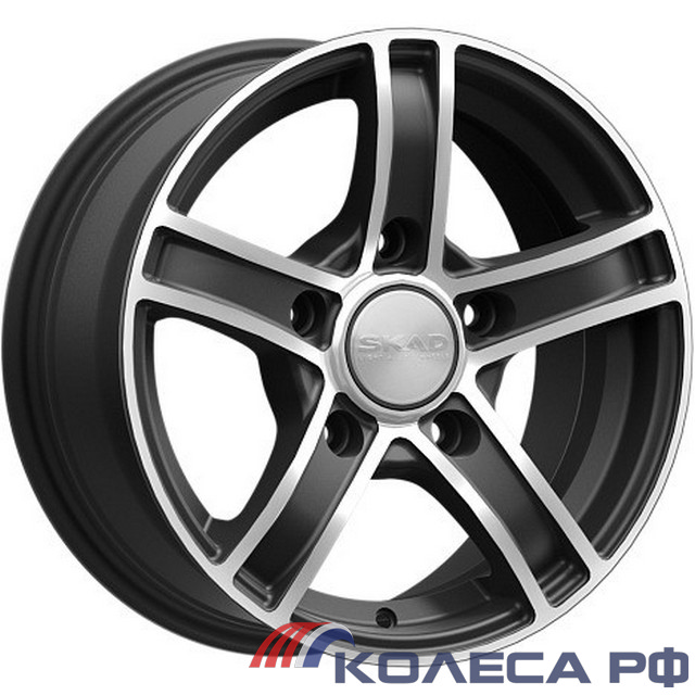 Литые диски Скад ТРОФИ 6.5/15 5x139.7 ET40 d98.5 АЛМАЗБАРХАТНОВЫЙ