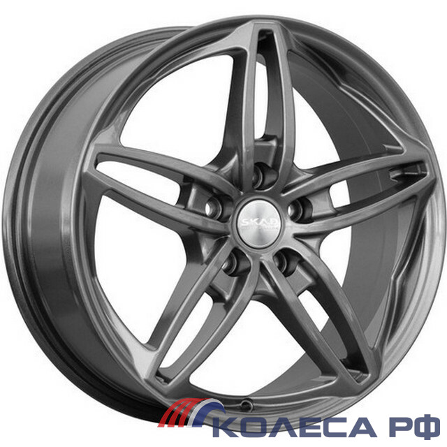 Литые диски СКАД Турин 7.0/17 5x114.3 ET50 d67.1 ГРАФИТ