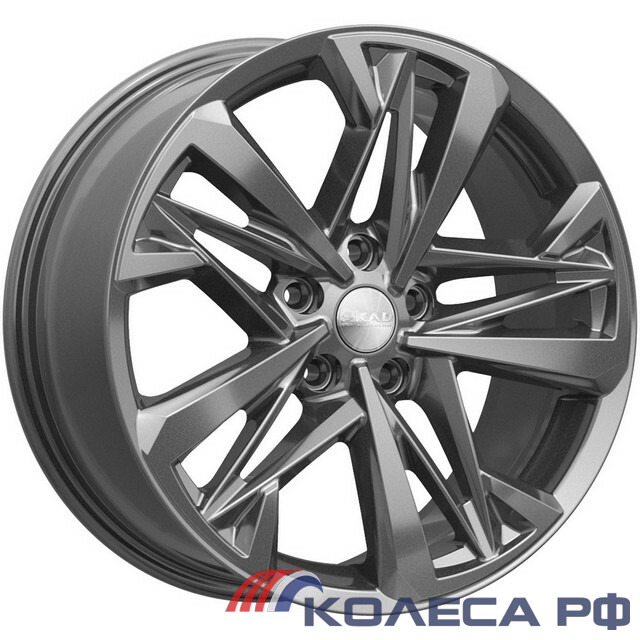 Литые диски Скад Ультима 8/18 5x114.3 ET45 d66.1 ГРАФИТ