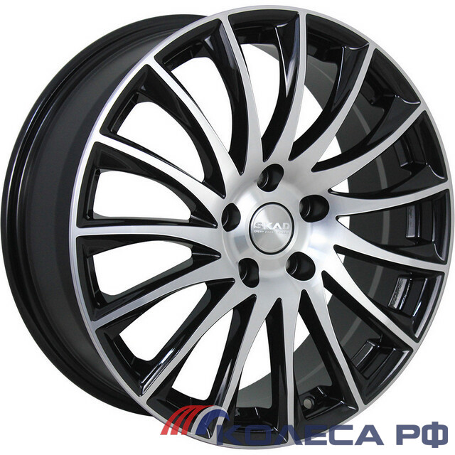 Литые диски Скад ВАЛЕНСИЯ 7/18 5x114.3 ET37 d66.6 АЛМАЗ