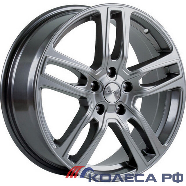 Литые диски Скад Женева 7/18 5x114.3 ET37 d66.6 ГРАФИТ