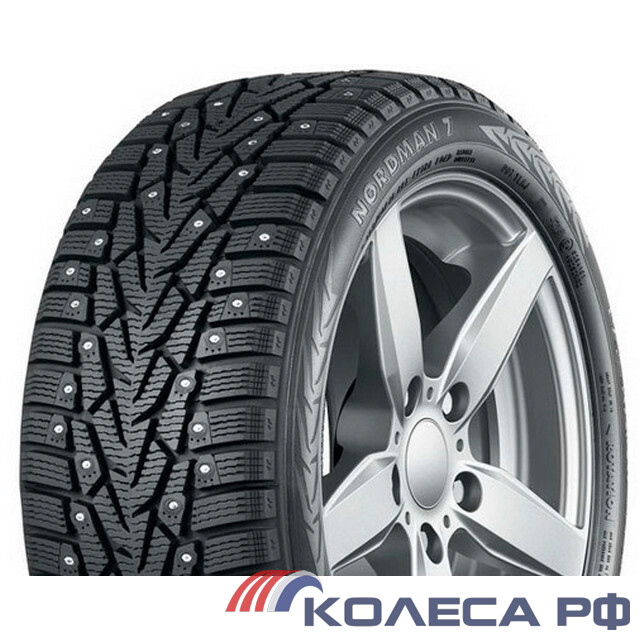Шины Nokian Tyres NORDMAN 7 195/55 R16 91 T Зимние Шипованные Без RunFlat