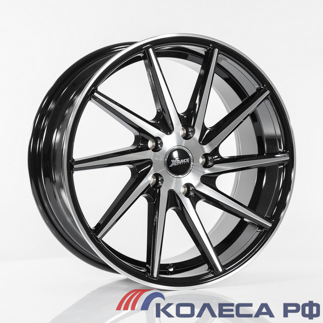 Литые диски X-Race H-03(L) 7.5/17 4x100 ET35 d60.1 BKF